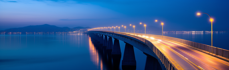 跨江大桥海景高速公路夜景背景图,高清,摄影图,摄影图片,图片大全,摄影图免费下载